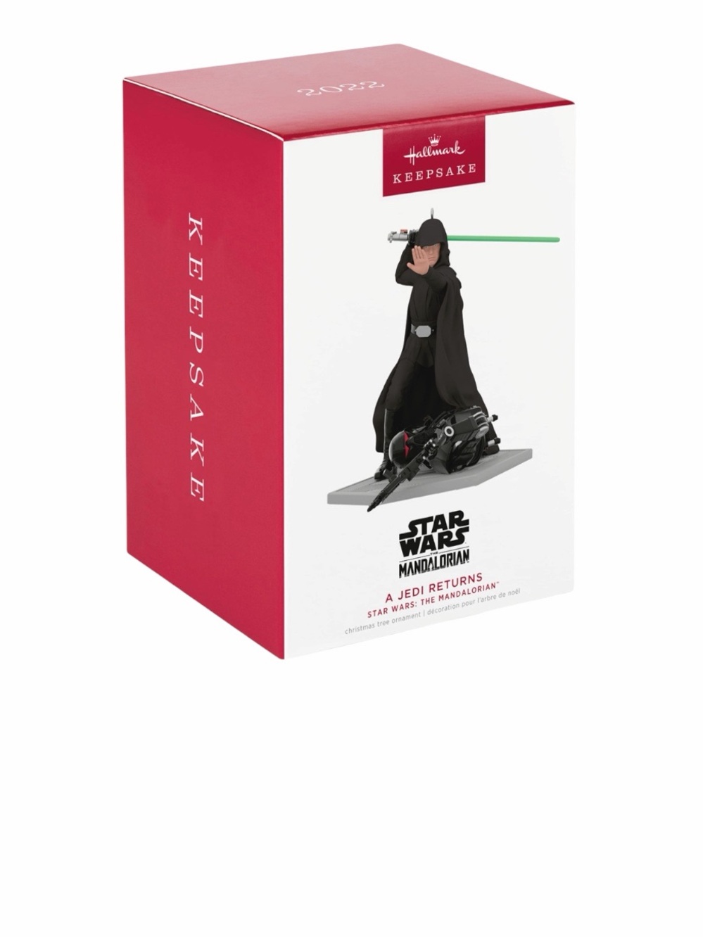 Hallmark Star Wars Mandalorian "A Jedi Returns" Christmas Tree Ornament NIB*